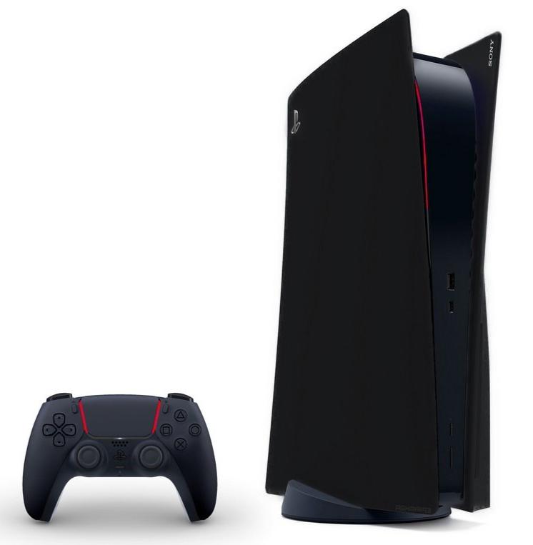 سوني 5 مع يد إضافية لون اسود 